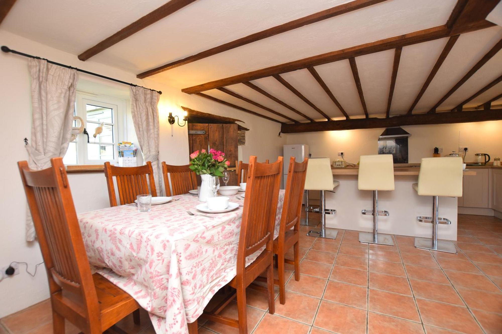 Award Winning Lower Whitsleigh Farm Cottage Roborough Exterior photo